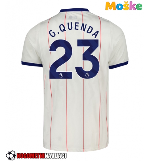 Moške Nogometnih dresov Chelsea Geovany Quenda #23 Tretji 2026-27 Kratki rokavi Moške Nogometnih dresov Chelsea Geovany Quenda #23 Tretji 2026-27 Kratki rokavi